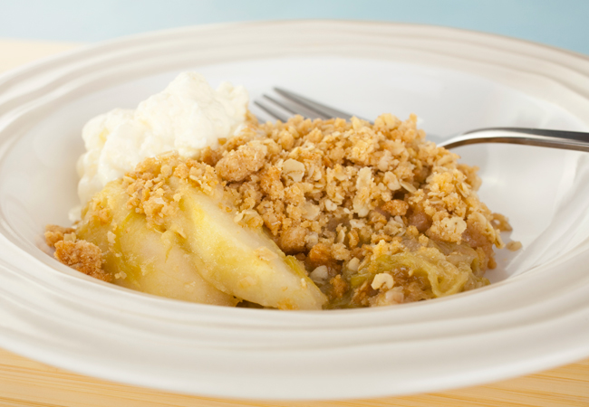 apple crumble