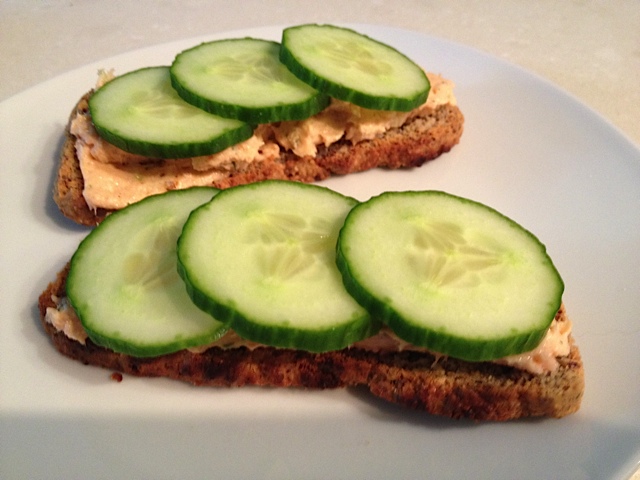 salmon mousse sand