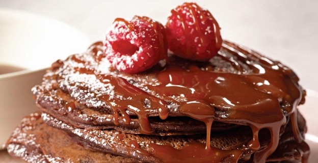 panquecas de chocolate panquecas de chocolate