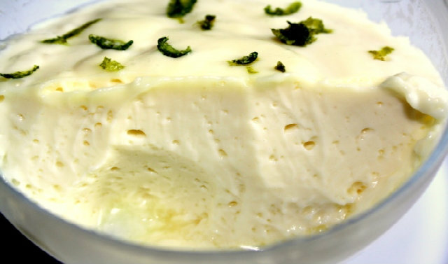 mousse de limão mousse de limão
