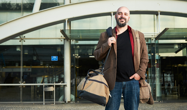 Escriotres em viagem