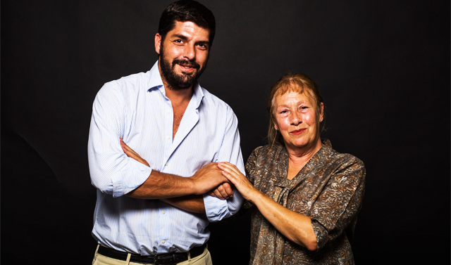 Opostos Hillary Clinton e Trump