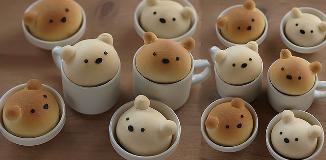 ursinhos de pão