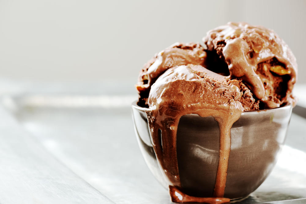 gelado de chocolate gelado de chocolate