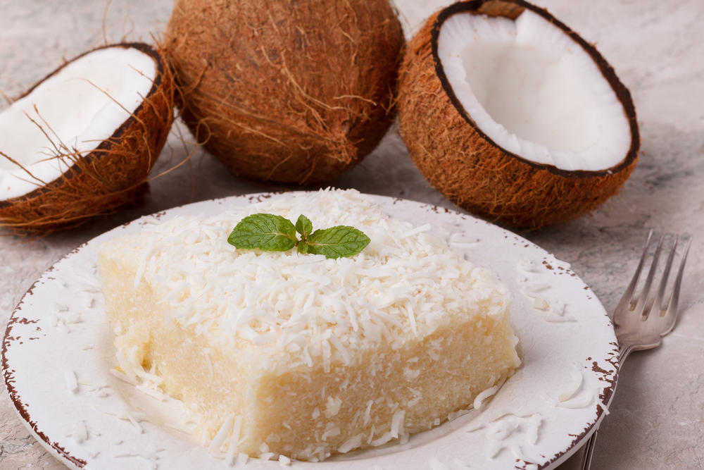 cocada cremosa de forno
