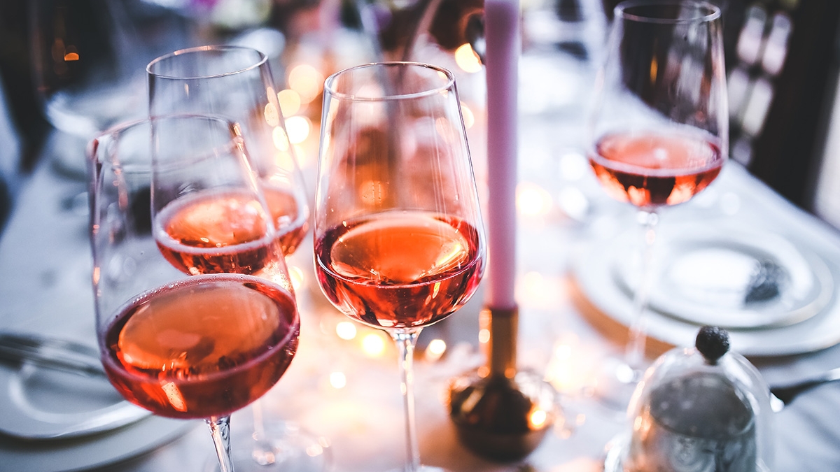 vinho rosé