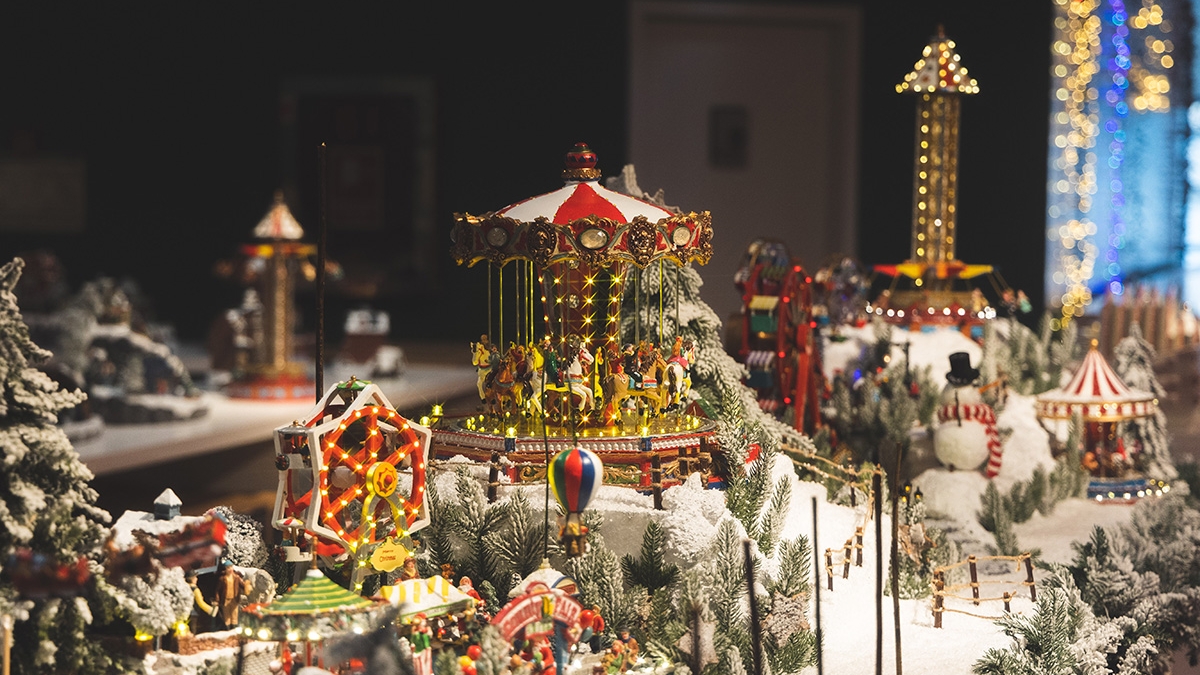 El Corte Inglés | Carrossel aldeia americana Natal | 199 euros