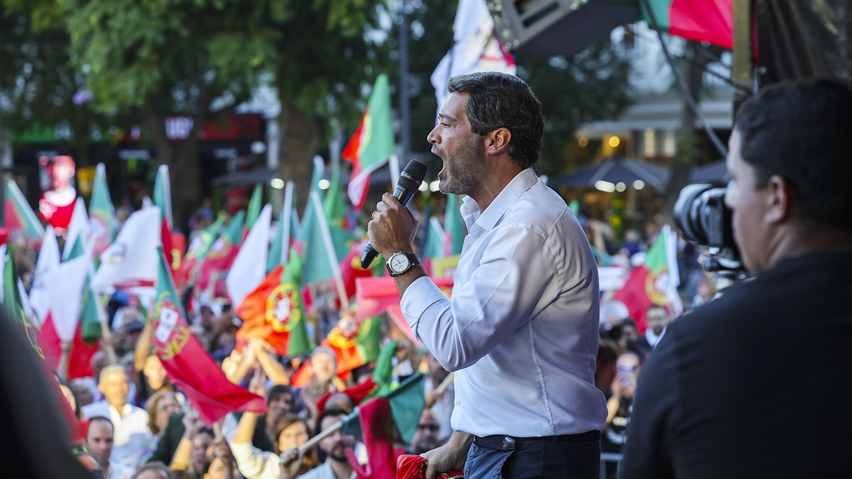 Manifestação do Chega contra a imigração
